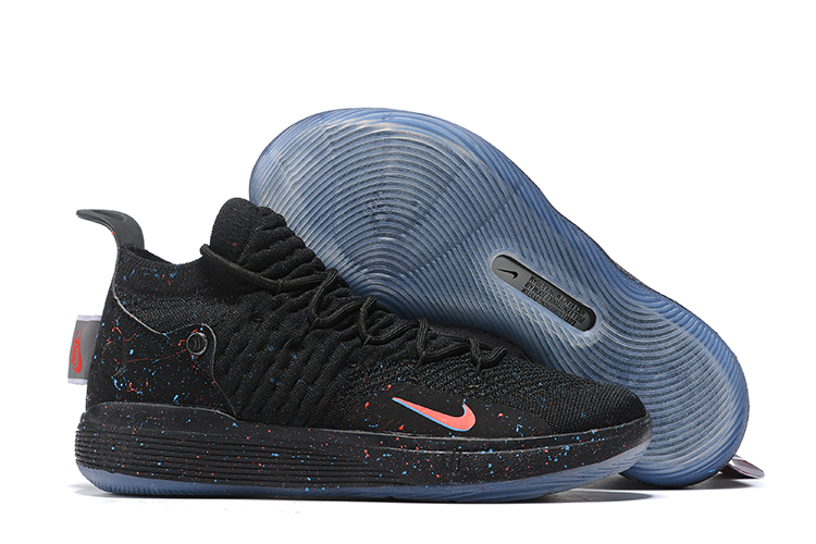 New Nike KD 11 Cool Black Orange Shoes